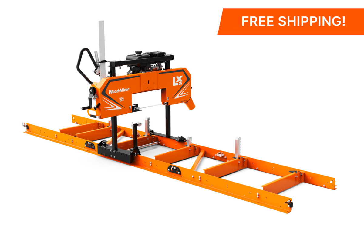 LX25 Portable Sawmill Portable Sawmills & Wood Processing Equipment